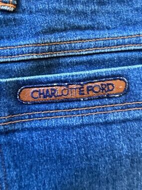 Charlotte Ford Denim Jeans - Blue